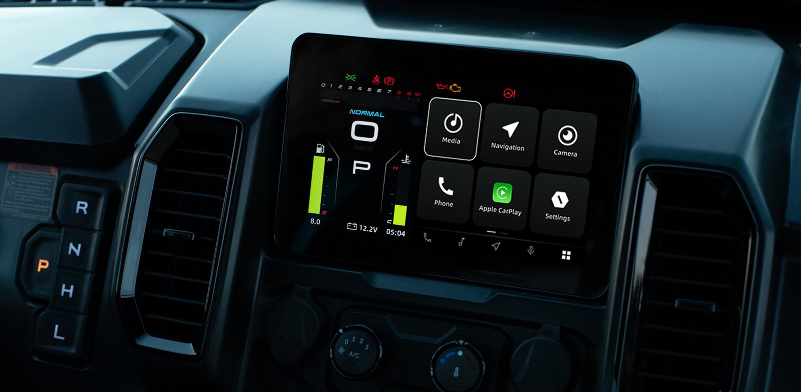 UFORCE U10 PRO HIGHLAND · 8-inch MMI and cabin controls