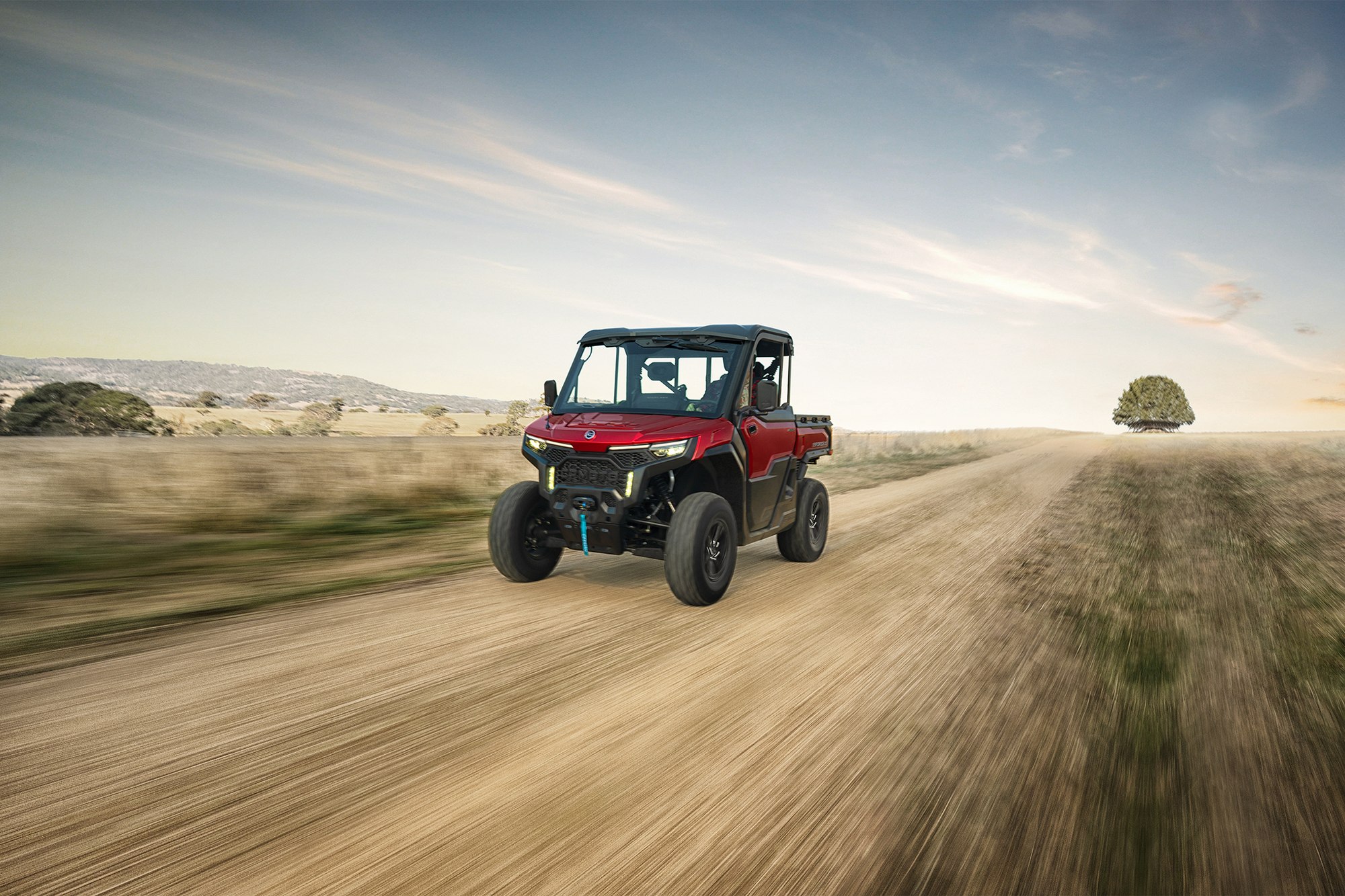The CFMOTO UFORCE U10 PRO HIGHLAND in its element