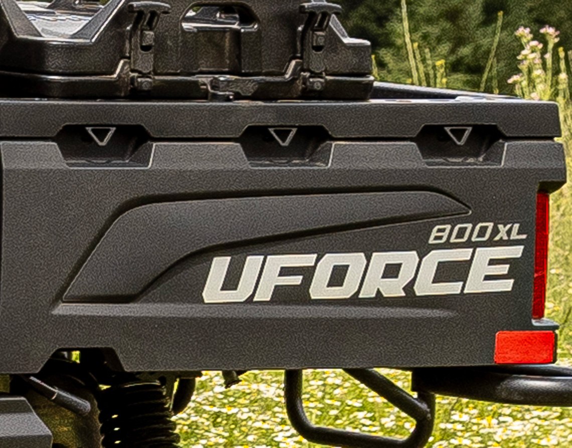 UFORCE 800 XL · 300 kg utility bed